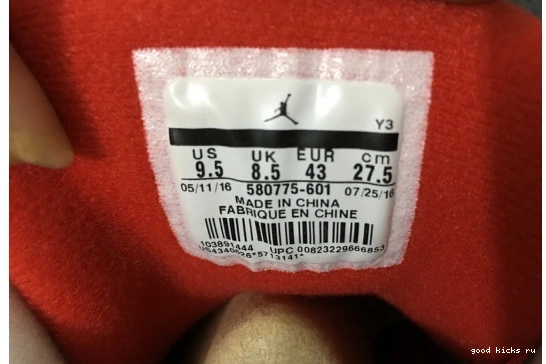 RETRO 3 580775-601 580775-601 88 AIR JORDAN 0314